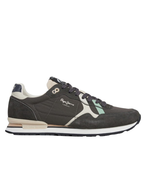 Deportivo Pepe Jeans Brit Road M PMS40007 Gris