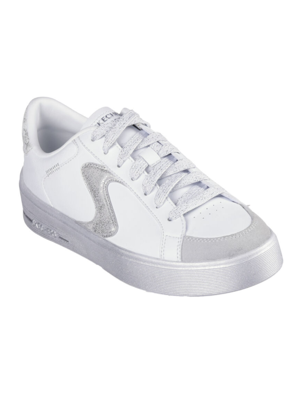 Deportivo Skechers Hiland 185170 Blanco Plata