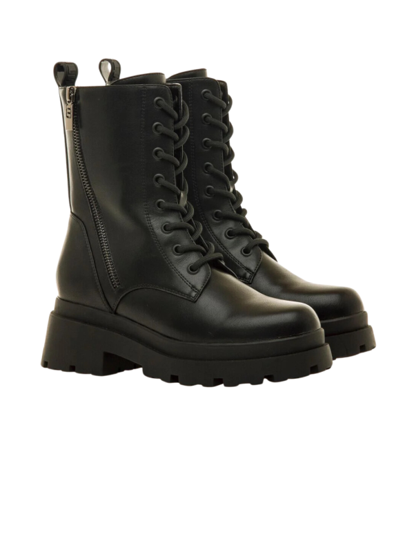 Bota Militar Mustang 53261 Negro