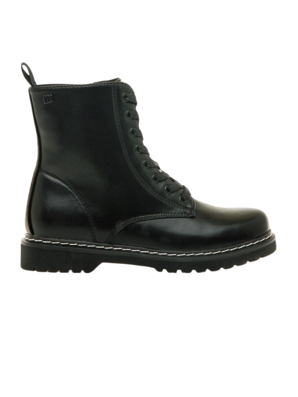 Botin Militar Mustang 54164 Negro