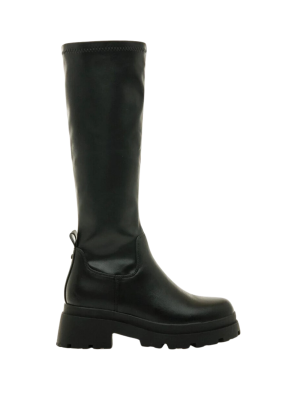 Bota Alta Mustang 59652 Negro