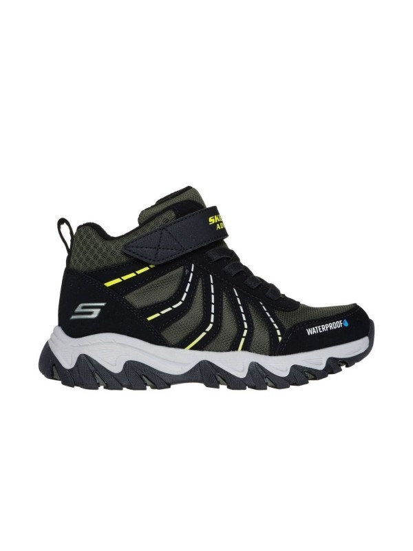 Bota Skechers Waterproof 406412L Negro Kaki