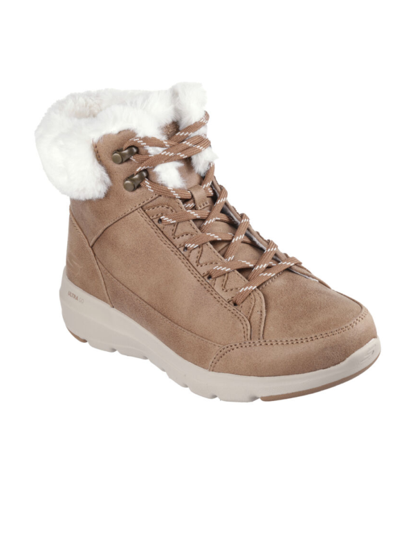 Botín Skechers Glacial Ultra 144178 Cuero