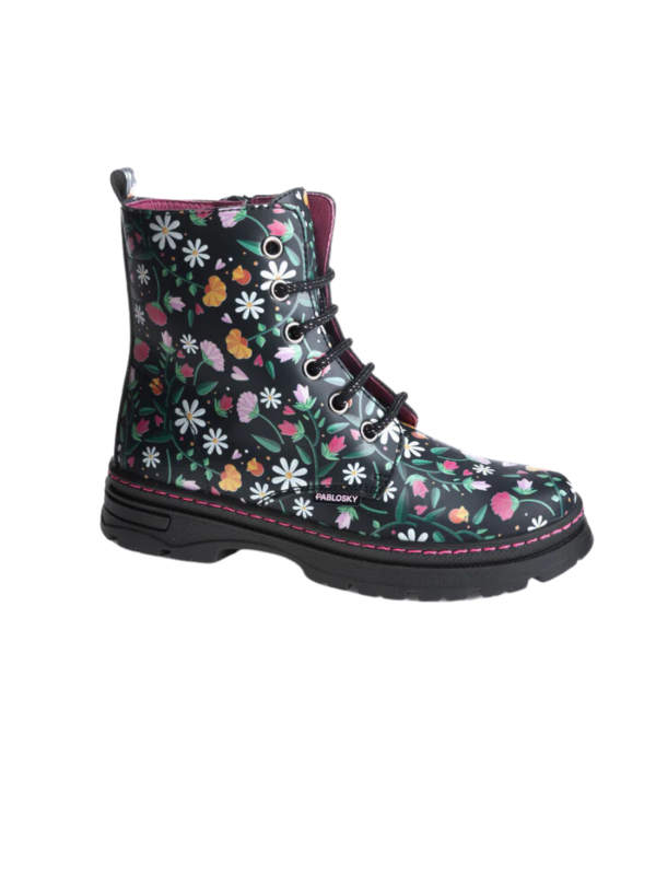 Bota Pablosky 434015 Flores Negro