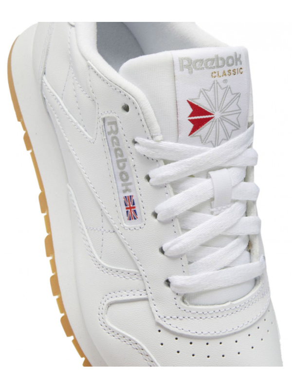 Deportivo Reebok Classic Leather Unisex Blanco