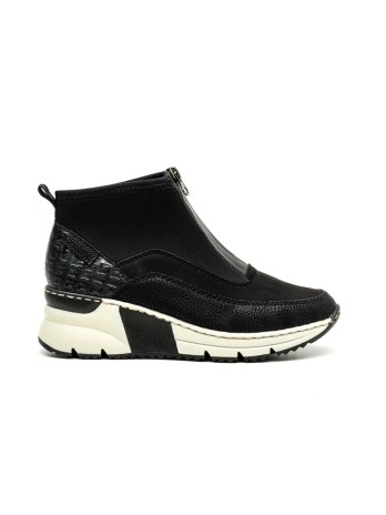 Botín Rieker N6352-00 Negro