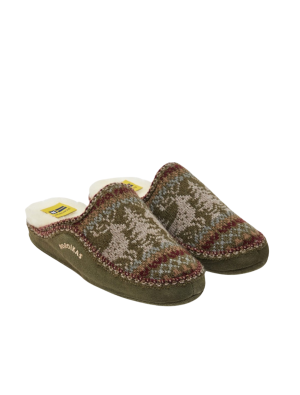 Zapatilla Nordikas 2502 Ciervo Musgo