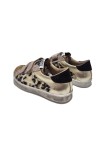 Deportivo Velcro Silver Moose 1112 Leopardo Oro