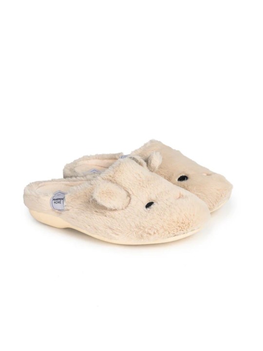 Zapatilla de Casa Marpen 420IV23 Osito Beige