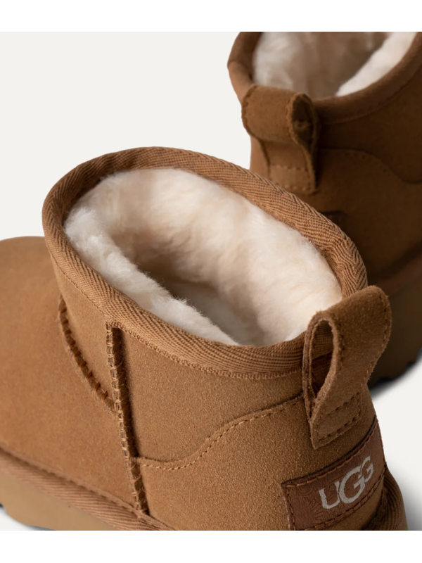 UGG K Classic Ultra Mini New Heights Chestnut