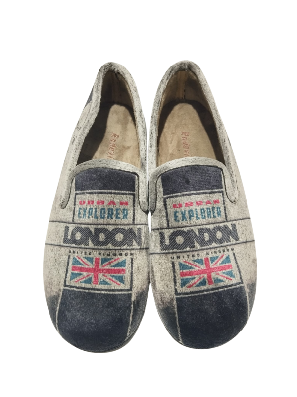 Zapatilla de Casa Rodevil 500 London Gris