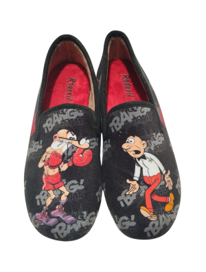 Zapatilla de Casa Rodevil 500 Mortadelo Filemon Negro