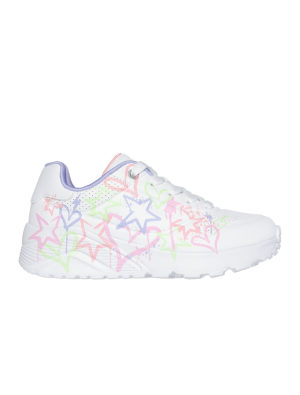 Deportivo Skechers Uno Lite 310391L Blanco Multi