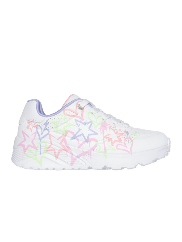 Deportivo Skechers Uno Lite 310391L Blanco Multi