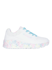 Deportivo Skechers Uno Lite 314976L Blanco Turquesa