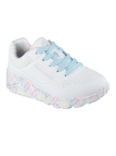 Deportivo Skechers Uno Lite 314976L Blanco Turquesa