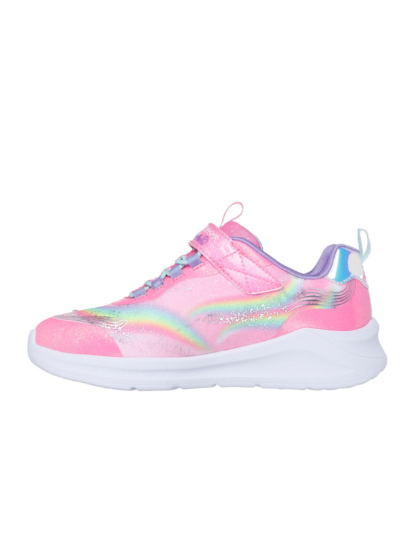 Deportivo Skechers Unicornio Luces 302298L Rosa Multi