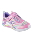 Deportivo Skechers Unicornio Luces 302298L Rosa Multi