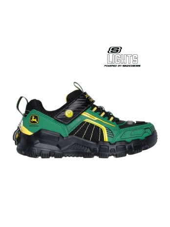 Deportivo Luces Skechers John Deere 407061L Verde