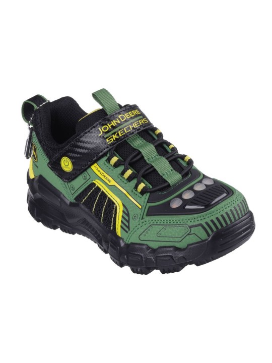 Deportivo Luces Skechers John Deere 407061L Verde