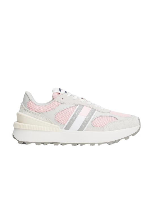 Deportivo Tommy Hilfiger Tech Runner 02743 Rosa