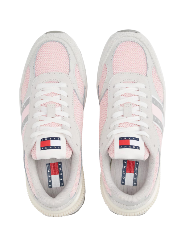 Deportivo Tommy Hilfiger Tech Runner 02743 Rosa