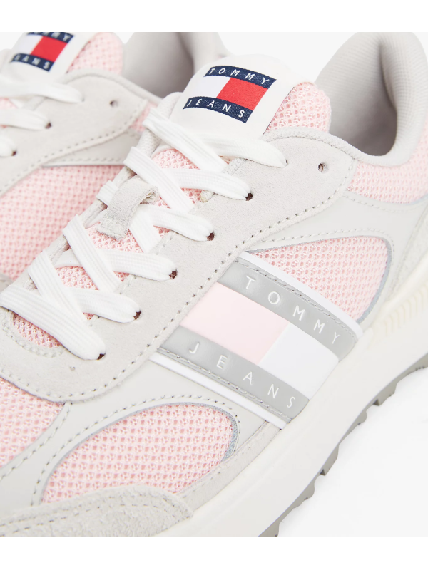 Deportivo Tommy Hilfiger Tech Runner 02743 Rosa