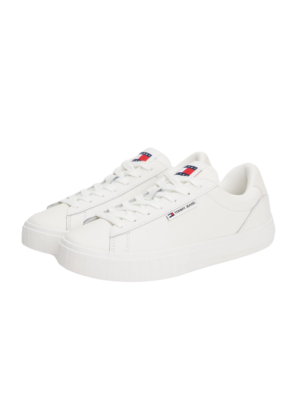 Deportivo Tommy Hilfiger Cupsole Sneaker 02508 Blanco