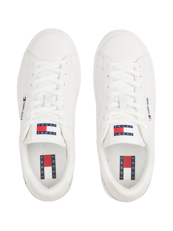 Deportivo Tommy Hilfiger Cupsole Sneaker 02508 Blanco