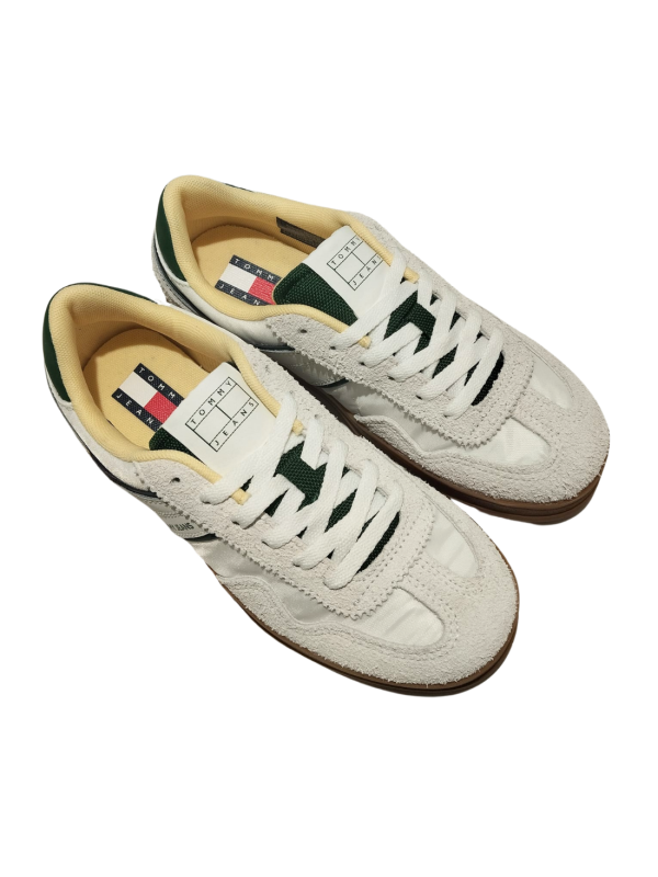 Deportivo Tommy Hilfiger Greenwich Mix Media 02730 Beige