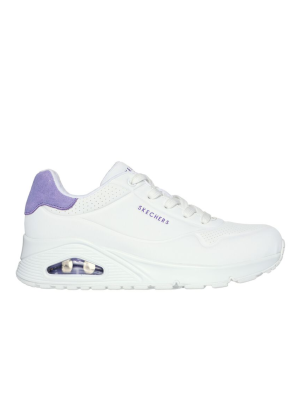 Deportivo Skechers Uno 177092 Blanco Lila