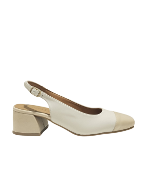 Zapato Tacón Daniela Vega 2383N Beige