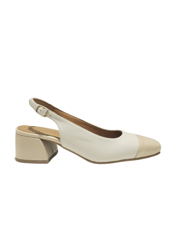 Zapato Tacón Daniela Vega 2383N Beige