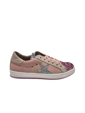 Deportivo Silver Moose 1160 Glitter Rosa