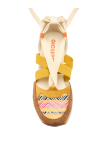 Sandalia Cuña Gioseppo Littleton 74957 Mostaza