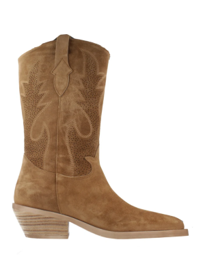 Bota Campera Alpe 5355 Cuero
