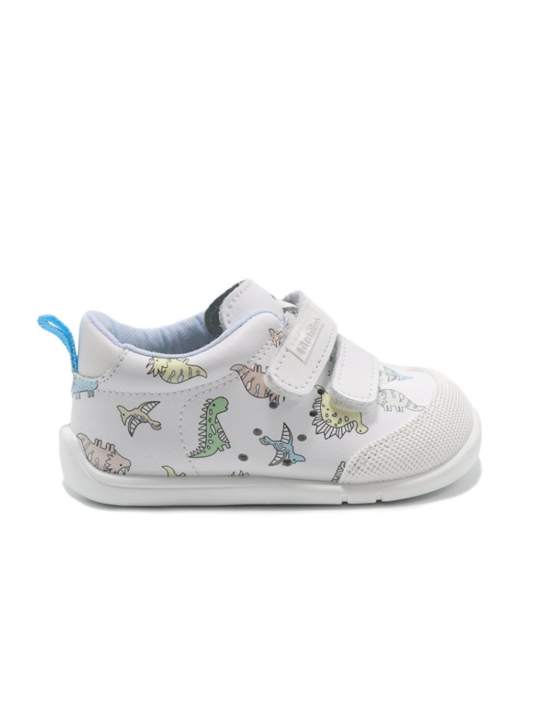 Deportivo Respetuoso Titanitos Dinosaurios B500 Blanco