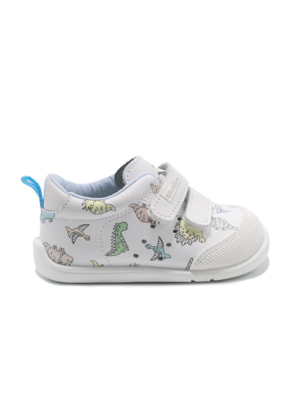 Deportivo Respetuoso Titanitos Dinosaurios B500 Blanco