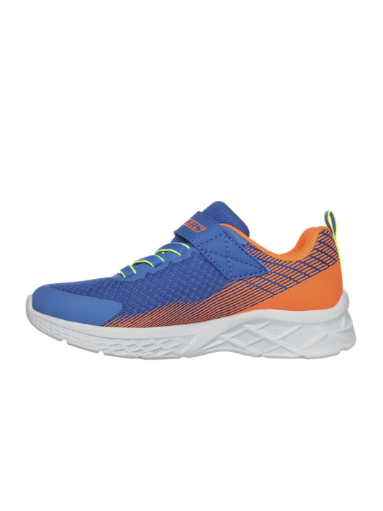 Deportivo Skechers Microspec 403924L Azul Naranja
