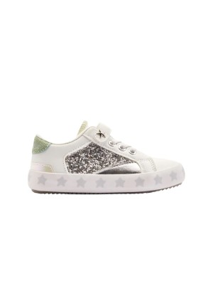 Zapatilla Conguitos 282104 Estrellas Brilli Plata