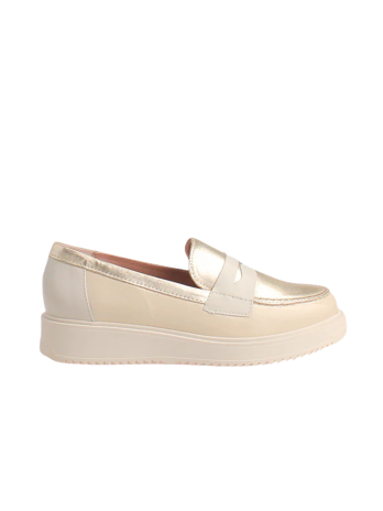 Mocasin Pitillos 10384 Crema