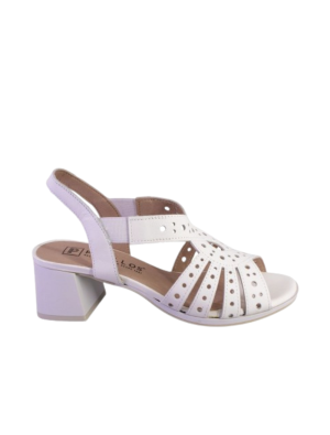 Sandalia tacon  Pitillos 10531 Blanco