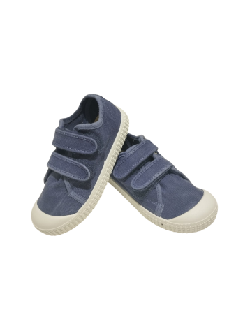 Zapatilla Lona Velcros Zapy N30327 Glace