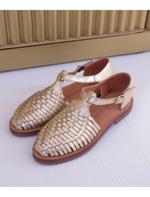 Huaraches Mapache Peonia Champan