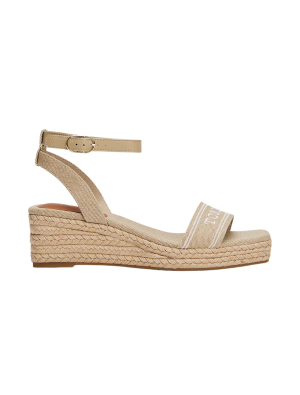 Sandalia Cuña Tommy Hilfiger 08805 Beige