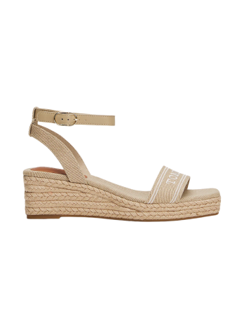 Sandalia Cuña Tommy Hilfiger 08805 Beige