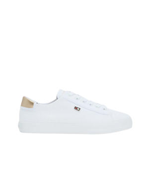 Zapatilla Lona Tommy Hilfiger 08647 Blanco
