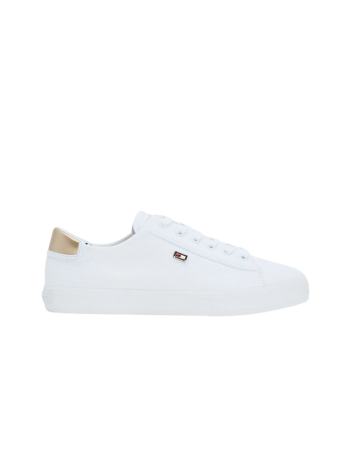Zapatilla Lona Tommy Hilfiger 08647 Blanco
