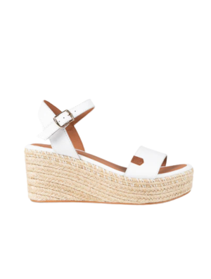 Cuña Popa Arambol Piel Blanco