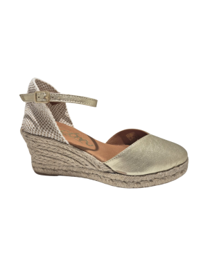 Alpargata Cuña Picón 27280 Dorada